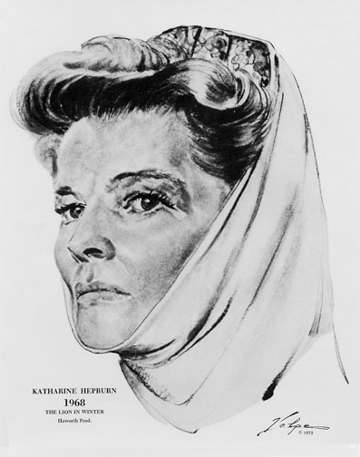 1968 (41st) Best Actress: Katharine Hepburn