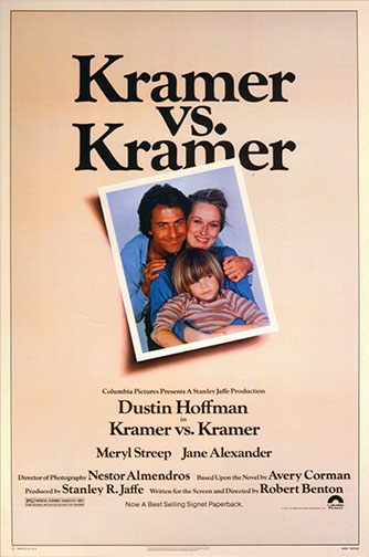 1979 (52nd) Best Picture: “Kramer vs. Kramer” 1979 (52nd) Best Picture: “Kramer vs. Kramer”