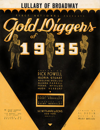 1935 (2nd) Best Song: “Lullaby of Broadway” 1935 (2nd) Best Song: “Lullaby of Broadway”