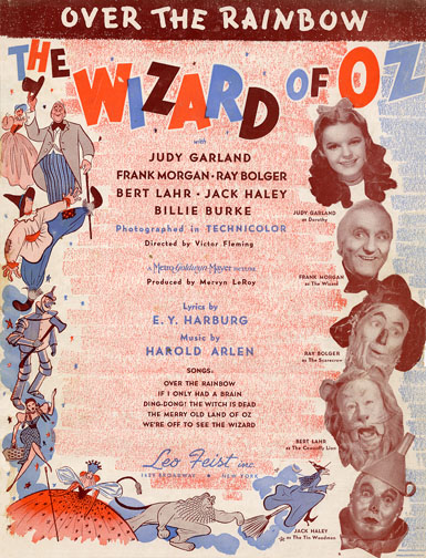 1939 (6th) Best Song: “Over the Rainbow” 1939 (6th) Best Song: “Over the Rainbow”