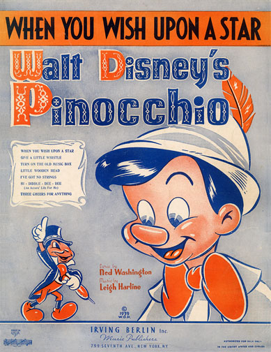 1940 (7th) Best Song: “When You Wish upon a Star” 1940 (7th) Best Song: “When You Wish upon a Star”