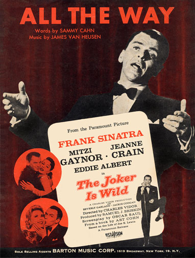 1957 (24th) Best Song: “All the Way” 1957 (24th) Best Song: “All the Way”
