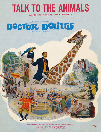 1967 (34th) Best Song: “Talk to the Animals” 1967 (34th) Best Song: “Talk to the Animals”