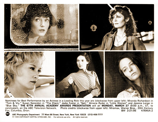 1994 Best Actress nominees 1994 Best Actress nominees