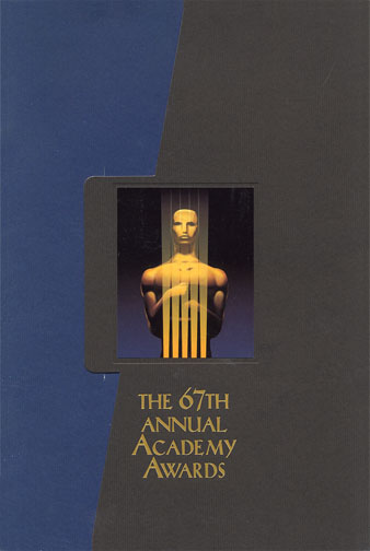 1994 (67th) Academy Award Ceremony Program 1994 (67th) Academy Award Ceremony Program