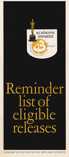 1970 (43rd) Reminder List