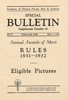 1931-32 (5th) Voting Rules